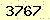 請輸入此驗證碼 : 3767
