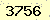 請輸入此驗證碼 : 3756