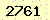 請輸入此驗證碼 : 2761