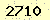 請輸入此驗證碼 : 2710