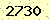 請輸入此驗證碼 : 2730