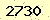 請輸入此驗證碼 : 2730