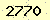 請輸入此驗證碼 : 2770