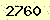 請輸入此驗證碼 : 2760