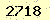 請輸入此驗證碼 : 2718
