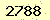 請輸入此驗證碼 : 2788