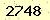 請輸入此驗證碼 : 2748
