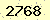 請輸入此驗證碼 : 2768