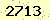 請輸入此驗證碼 : 2713