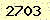 請輸入此驗證碼 : 2703