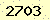 請輸入此驗證碼 : 2703
