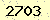 請輸入此驗證碼 : 2703