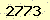 請輸入此驗證碼 : 2773