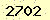 請輸入此驗證碼 : 2702