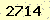 請輸入此驗證碼 : 2714