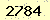 請輸入此驗證碼 : 2784