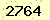 請輸入此驗證碼 : 2764