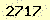 請輸入此驗證碼 : 2717