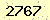 請輸入此驗證碼 : 2767