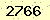 請輸入此驗證碼 : 2766