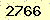 請輸入此驗證碼 : 2766