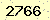 請輸入此驗證碼 : 2766