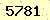 請輸入此驗證碼 : 5781