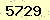 請輸入此驗證碼 : 5729