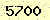請輸入此驗證碼 : 5700