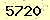 請輸入此驗證碼 : 5720
