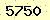 請輸入此驗證碼 : 5750