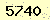 請輸入此驗證碼 : 5740