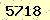 請輸入此驗證碼 : 5718