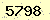 請輸入此驗證碼 : 5798