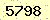 請輸入此驗證碼 : 5798