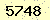 請輸入此驗證碼 : 5748