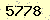 請輸入此驗證碼 : 5778