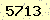 請輸入此驗證碼 : 5713