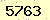 請輸入此驗證碼 : 5763