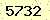 請輸入此驗證碼 : 5732