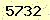 請輸入此驗證碼 : 5732