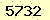 請輸入此驗證碼 : 5732