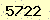 請輸入此驗證碼 : 5722