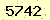 請輸入此驗證碼 : 5742