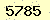 請輸入此驗證碼 : 5785