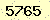 請輸入此驗證碼 : 5765