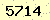 請輸入此驗證碼 : 5714
