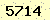請輸入此驗證碼 : 5714