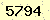 請輸入此驗證碼 : 5794