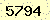 請輸入此驗證碼 : 5794
